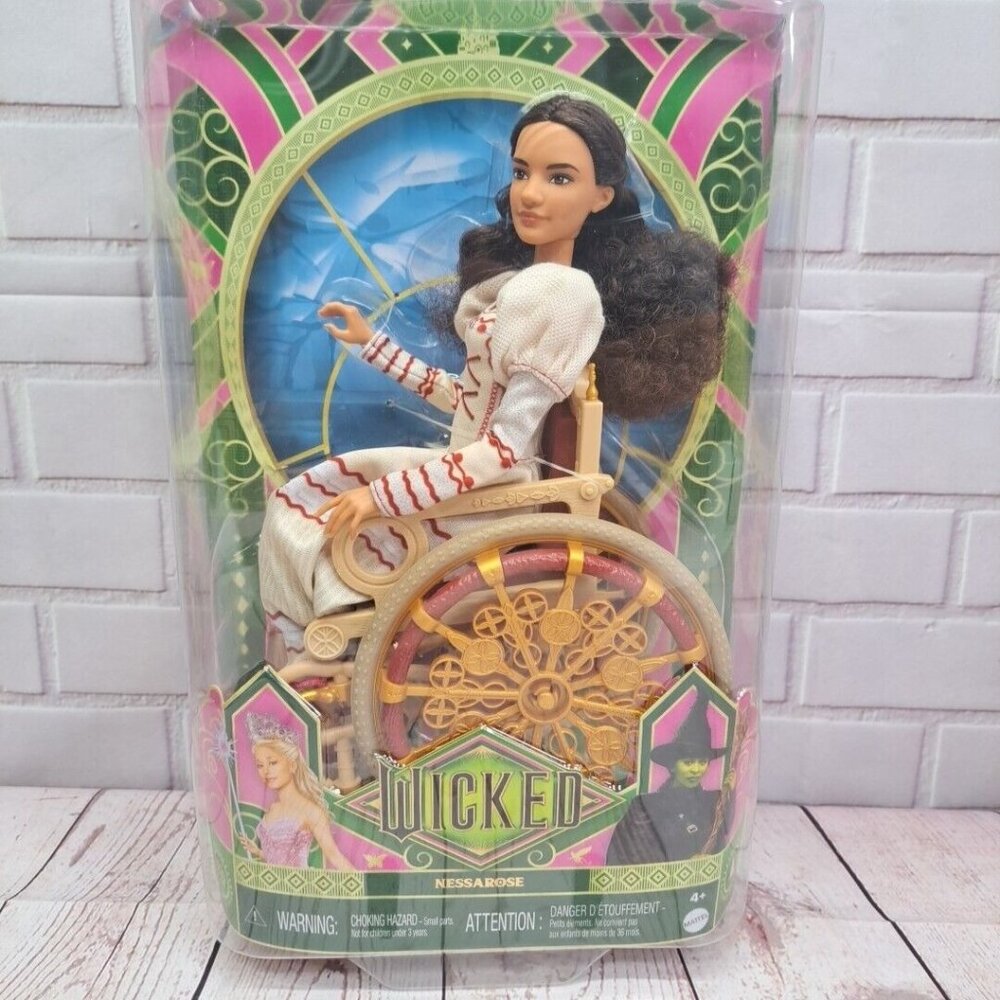 COLLECTIBLE Mattel Wicked Movie Nessarose Fashion Doll URL ERROR MISPRINT RARE